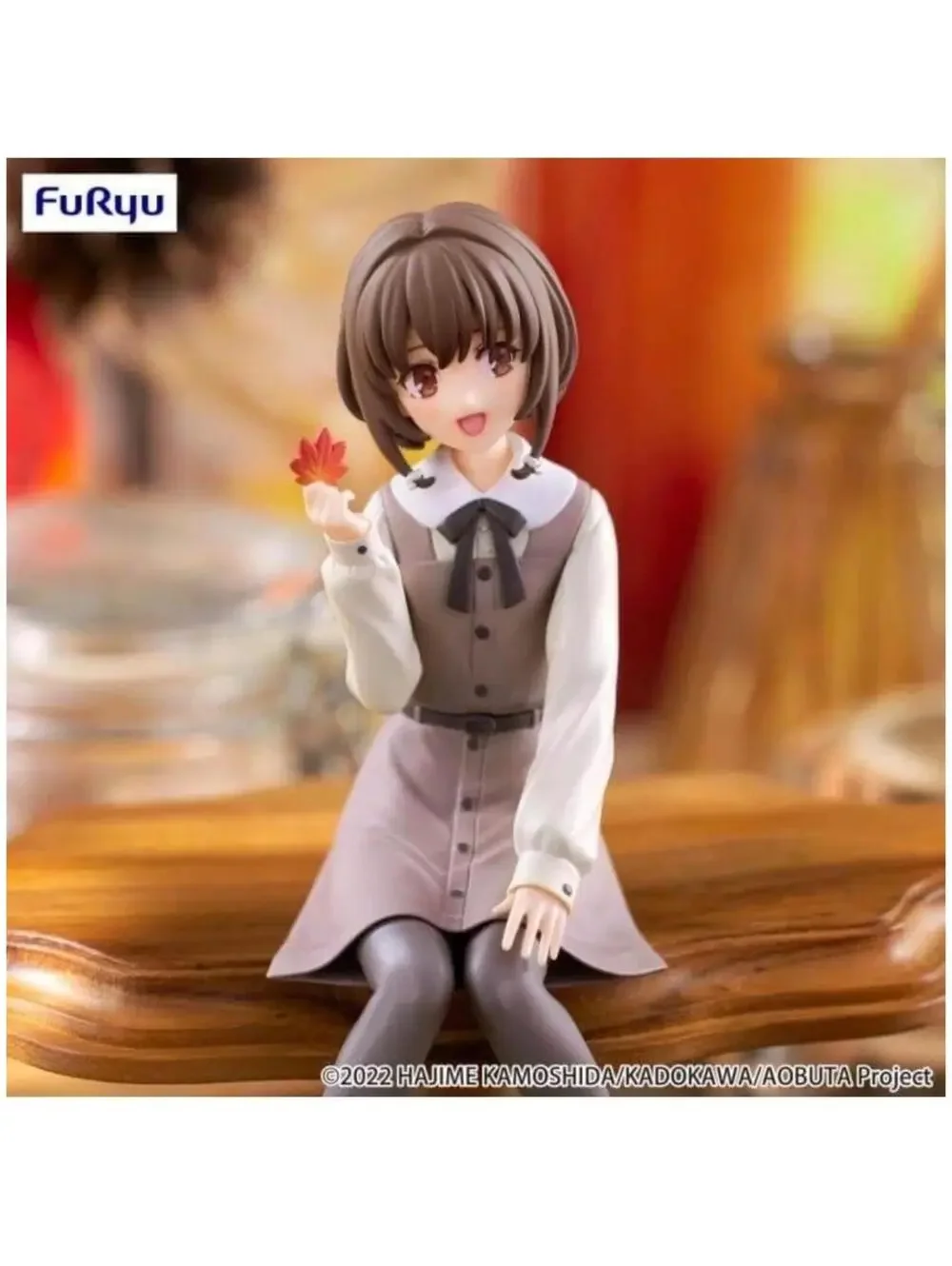 FuRyu Noodle Stopper Figure Kaede Azusagawa Brown New Rascal Does Not Dream US